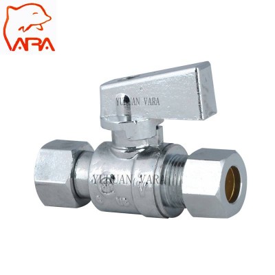 810-15 O.D.FEMALE X O.D. COMP. UNOIN  STRAIGHT  VALVE 1/4TURN