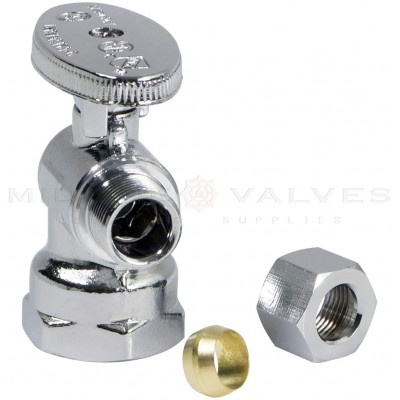 1/4 Turn Straight Stop Valve